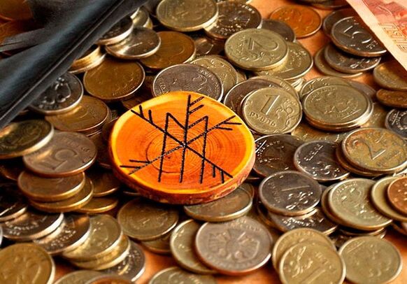 Amuleto delle rune dei soldi